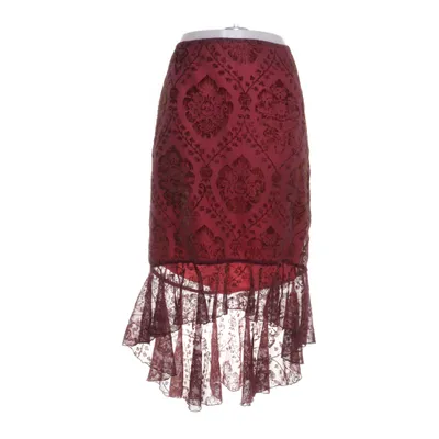 Skirt (Red, Purple) from Mille K Polyamide, Acetate
