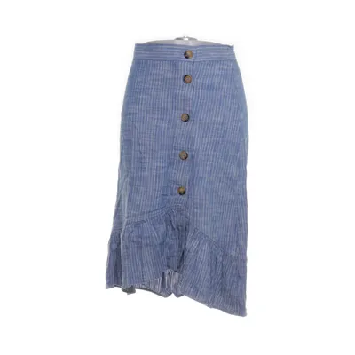 Rok (Blauw) van Dobber Katoen, Viscose
