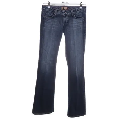 Jeans (Blå) från Paige Bomull, Elastan