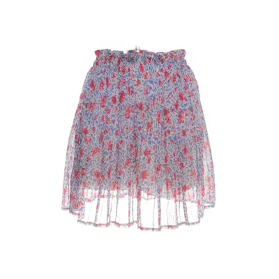 Rok (Wit, Meerkleurig) van Vintage Dressing Polyester