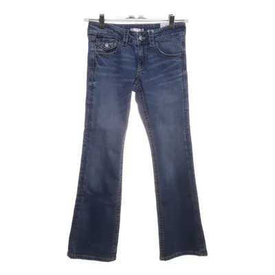 Jeans (Blå) från Gina Tricot Bomull, Elastan