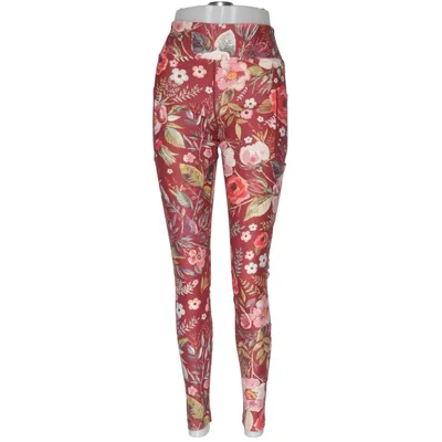 Træningsleggings (Rød, Flerfarvet) fra Maya Freya Elastan, Polyester