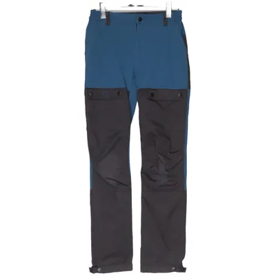 Outdoor pants (Blue, Gray) from High Mountain Cotton, Elastane, Polyamide, Polyester