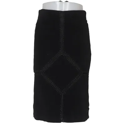 Läderkjol (340) från Saint Tropez Skinn, Polyamid, Mocka