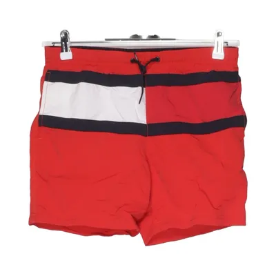 Shorts de bain (Rouge, Multicolore) de Tommy Hilfiger Polyester