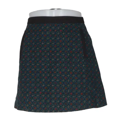 Rok (Blauw, Meerkleurig) van Cooperative Katoen, Elastaan, Polyester, Viscose