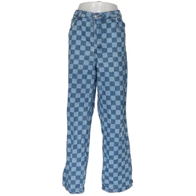 Jeans (Blå, Vit) från Divided by H&M Bomull