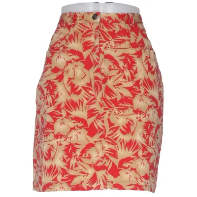 Rok (Rood, Beige) van Fransa Katoen, Elastaan