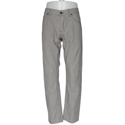 Chinos (Gray, Black) from Hugo Boss Cotton