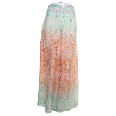 Palazzo broek (Groen, Meerkleurig) van New Collection