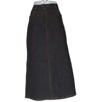 Jeanskjol (Grå) från Casual Woman Bomull, Elastan