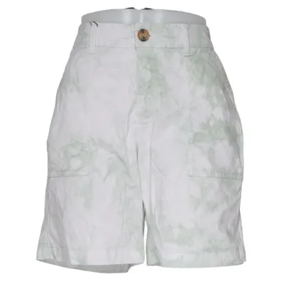 Shorts (White, Green) from Style & Co Cotton, Elastane