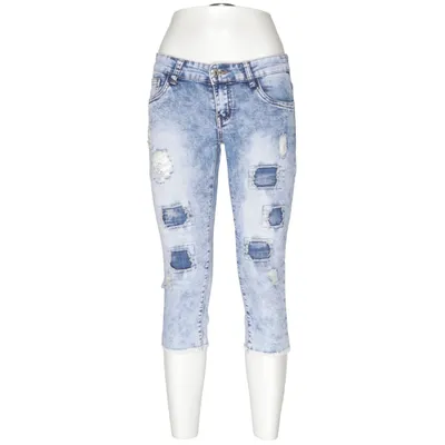 Jeans (Blå) fra Miss RJ Bomuld, Elastan, Polyester