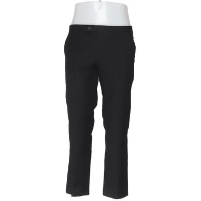 Suit pants (Black) from Dressmann Polyester, Wool