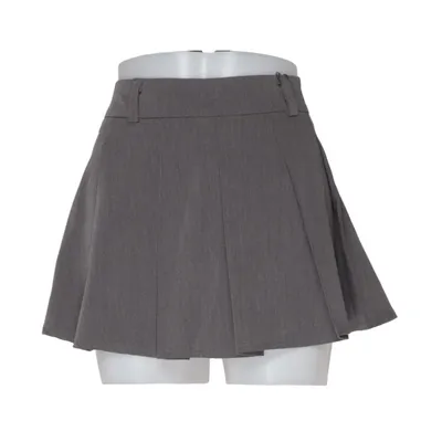 Skirt (Gray) from FB Sister Elastane, Polyester, Viscose