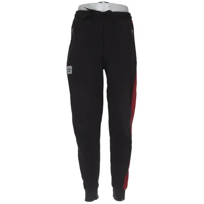 Sweatpants (Black, Red) from Star Nutrition Cotton, Elastane