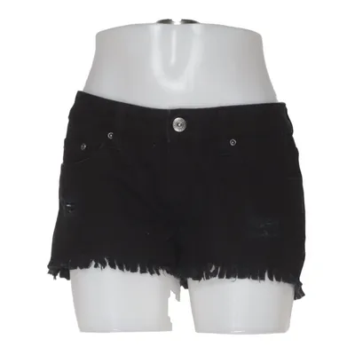 Denim shorts (Zwart) van Miss Milla Katoen