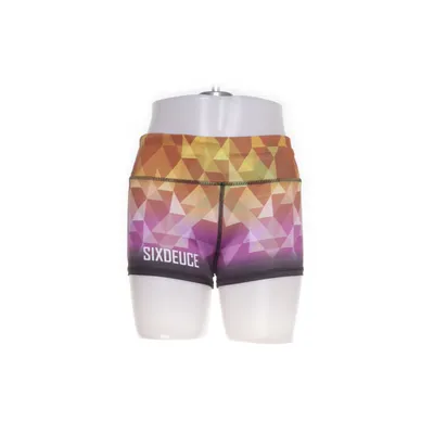 Sports shorts (Yellow, Purple, Multicolored) from Six Deuce Polyester