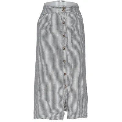 Jupe (Bleu, Blanc) de Superdry Coton, Lin