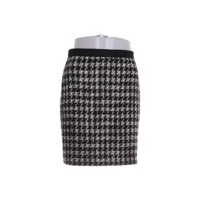 Skirt (Black, White) from DKNY Acrylic, Cotton, Elastane, Nylon, Polyester, Wool, Viscose