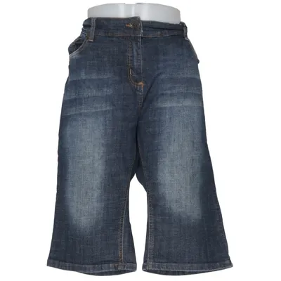 Denim shorts (Blauw) van Okay Katoen, Elastaan