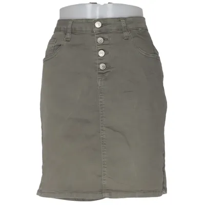 Skirt (Green) from DeVal Woman Cotton, Elastane