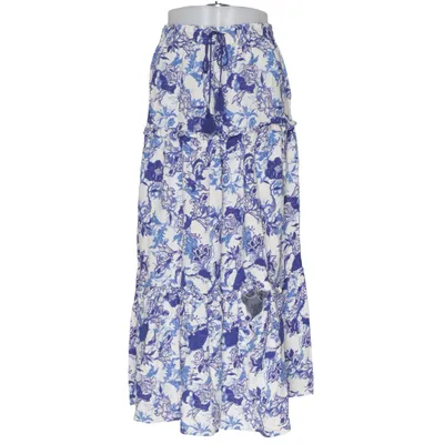 Långkjol (Blå, Vit) från Holly & Whyte by Lindex Viskos