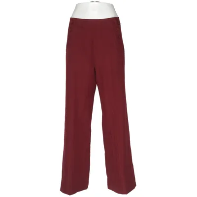 Pantalon patte d'éléphant (Rouge) de Lulumary Élasthane, Polyester