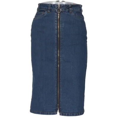 Denim skirt (Blue) from Kaffe Cotton, Elastane, Polyester