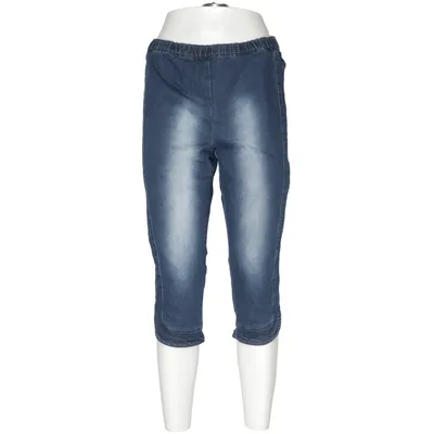 Pantacourt (Bleu) de Cheer Coton, Élasthane, Polyester