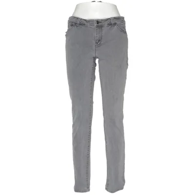 Spijkerbroek (Grijs) van Emporio Armani Katoen, Elastaan, Linnen