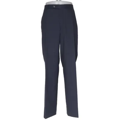 Suit pants (Blue) from Roy Robson Elastane, Wool