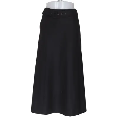 Maxi nederdel (Sort) fra Kaffe Polyester, Viscose