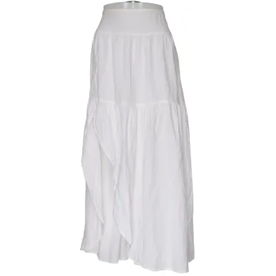 Maxi skirt (White) from Heine Cotton