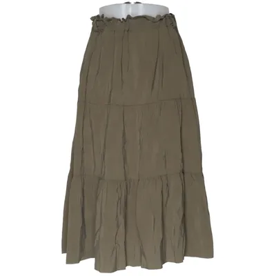 Maxi skirt (Green) from Mirelle Polyamide