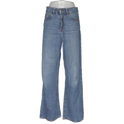 Spijkerbroek (Blauw) van H&M Katoen, Elastaan