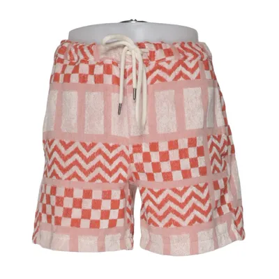 Short (Rouge, Blanc) de Oas Coton
