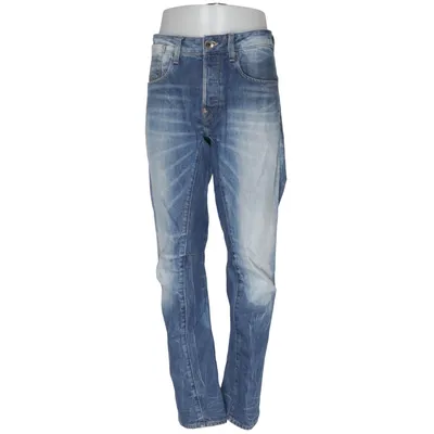 Jeans (Blå) fra G-Star Raw Denim Bomuld, Læder