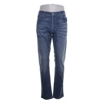 Jeans (Blå) från Jack & Jones Jeans Intelligence Bomull, Elastan, Skinn, Polyester