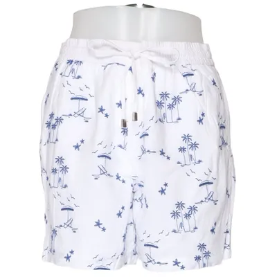 Shorts (Vit, Blå) från Sora Bomull