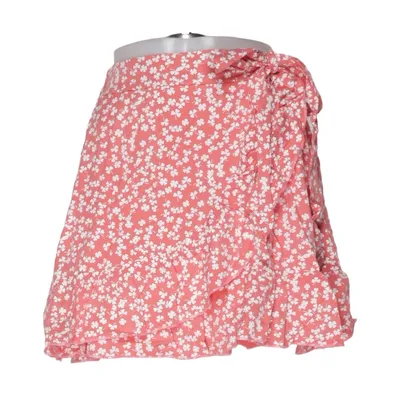 Wikkelrok (Roze, Wit) van Alexander Katoen, Elastaan, Viscose