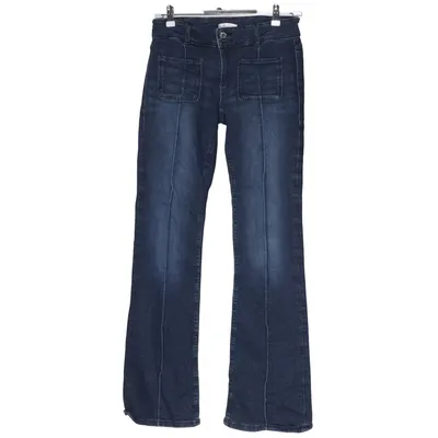 Jeans (Blå) från Gina Tricot Bomull, Elastan
