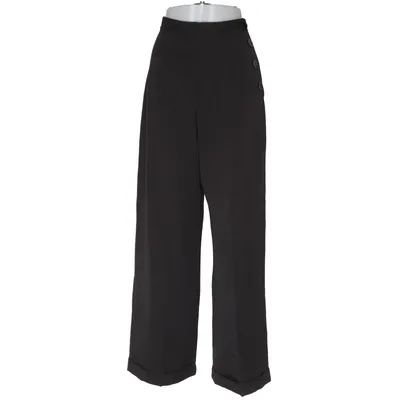Palazzo broek (Zwart) van Vivien Holloway Elastaan, Polyester, Viscose