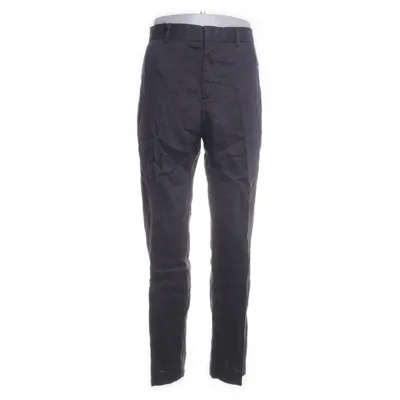 Kostuumbroek (Grijs) van H&M Linnen, Polyester, Katoen
