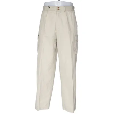 Cargo pants (Beige) from The Cat Man Doo Cotton, Polyester