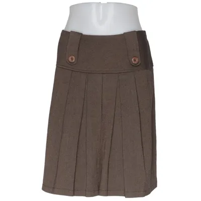 Nederdel (Brun) fra J.F.K Elastan, Polyester, Viscose