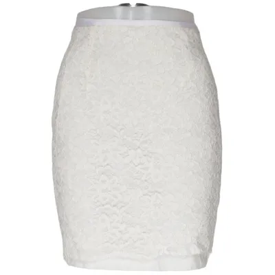 Skirt (White) from Camera Cotton, Polyamide, Viscose
