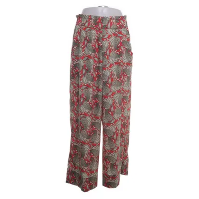 Pantalon patte d'éléphant (Marron, Rouge) de Seaside Polyester