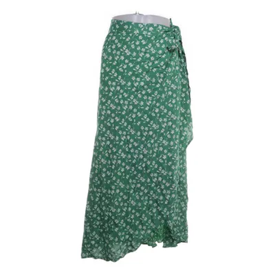 Wrap skirt (Green, White) from Miss Milla Viscose