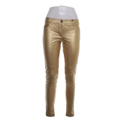 Byxor (Guldfärgad) från Pinko Bomull, Elastan, Polyester, Polyuretan